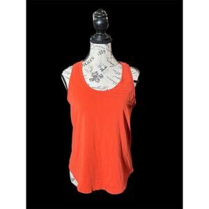 Lululemon Orange Athletic Tank Top, Women’s Fit.